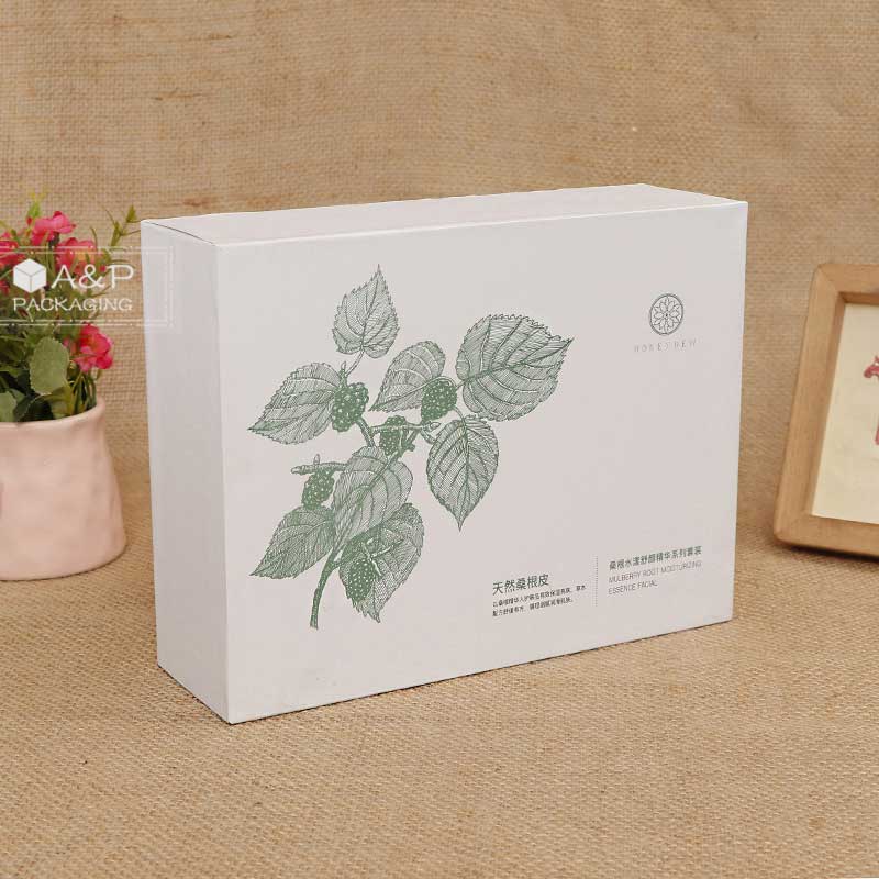 Green Cosmetic Packaging Box photos