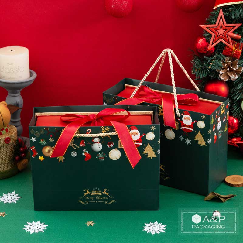 Large Christmas Gift Boxes With Lids photos