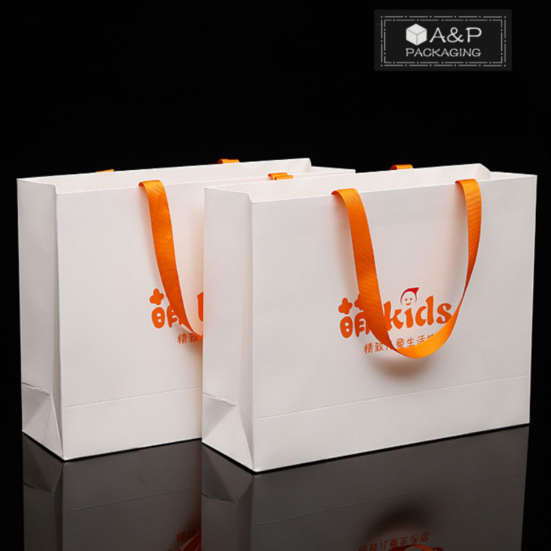 White Kraft Paper Bags Wholesale Factory - Custom Packaging, Boxes, Bags